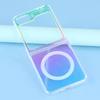 For Samsung Galaxy Z Flip6 5G Case Compatible with MagSafe Acrylic+TPU Gradient Phone Cover