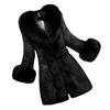 New imitation mink imitation fur mother dress medium and long coat female slim imitation fox hair medium and old coat