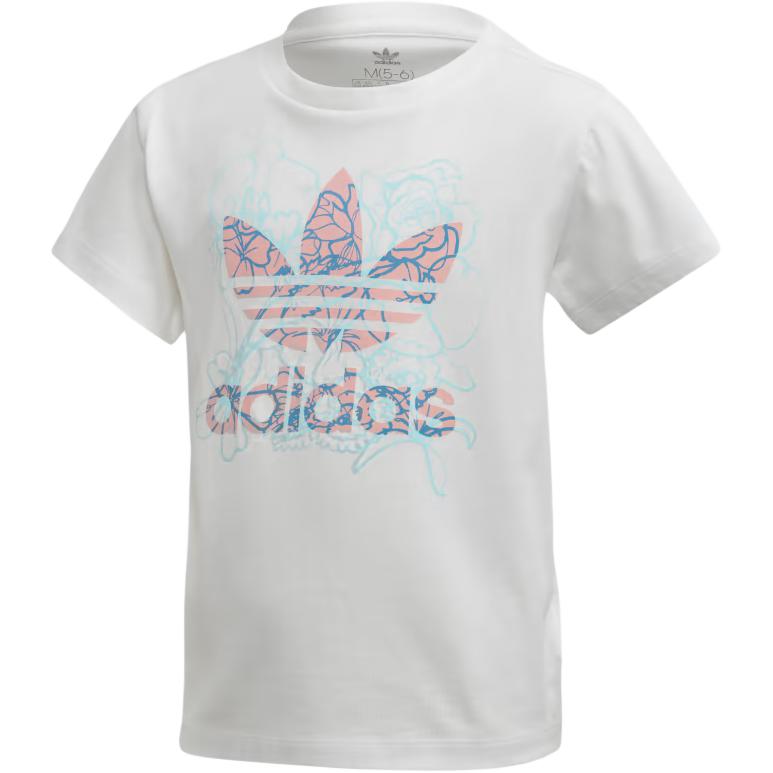 Adidas Originals T Shirt White Children Aged 3 7 Years Old FM4897 116