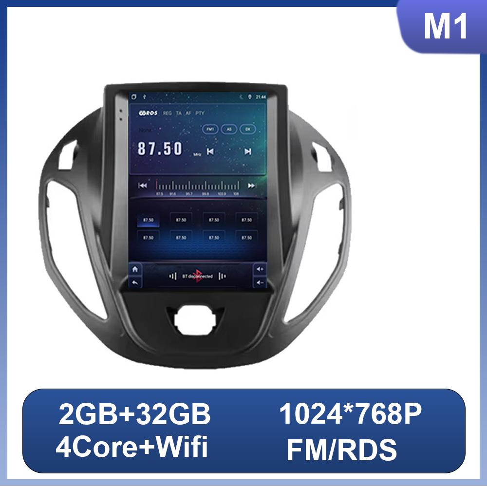 

9,7-дюймовый вертикальный экран Android 14 для Ford Tourneo Transit 2012-2025 для Tesla Style Auto Radio 4G Wifi Carplay 7862 CPU