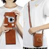 Instax mini liplay FUJIFILM Cheki Schutz Fujifilm Cheki Vollschutz für Cheki Kratzer Schultergurt PU einfach zu einfach zu magnetischer Schnappverschluss enthalten