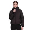 Womens Lightweight Hooded Short Down Jacket 90% White Duck Slim Fit Casual Outerwear Fall Winter 2026
