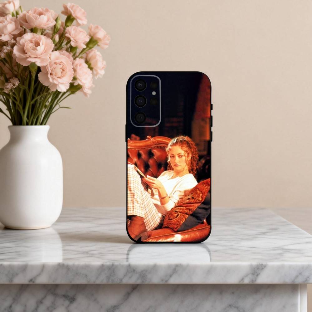 R-Rebecca G-Gayheart Actress Phone Case For Samsung S25,S24,S21,S22,S23,S30,Ultra,S20,Plus,Others Soft Black Case