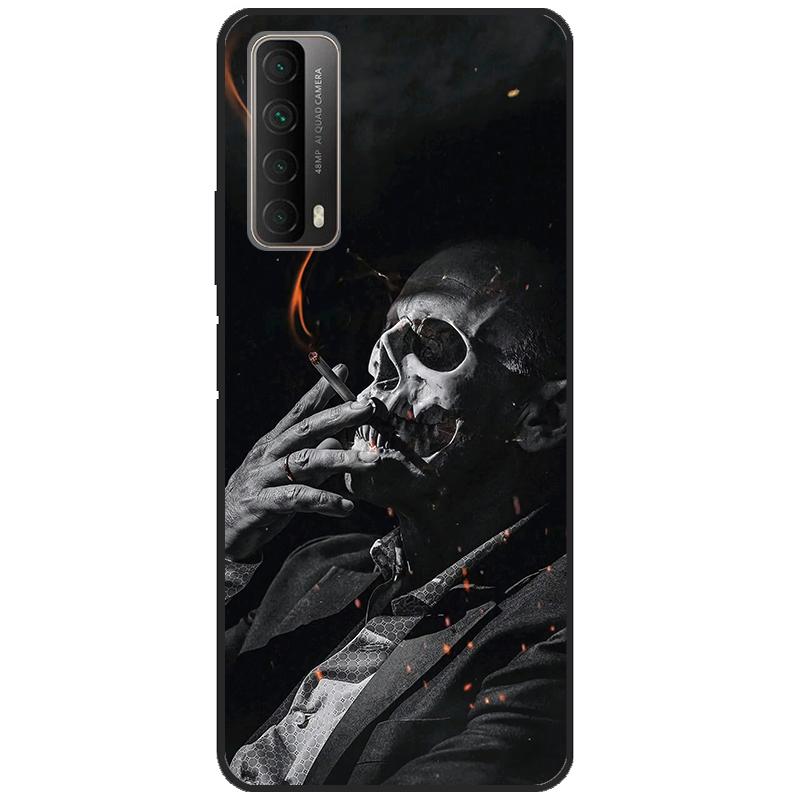 For Huawei Y7A PSmart 2021 Shockproof Cover 6.67" For Huawei P Smart 2021 Case PPA-LX2 Phone Cover Soft Silicone Back Case Coque