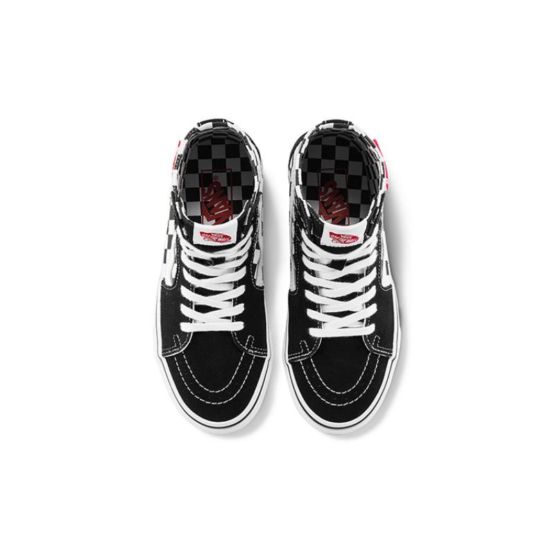 Vans SK8 HI Checkered 'Black White' Vans VN0A4U161AA