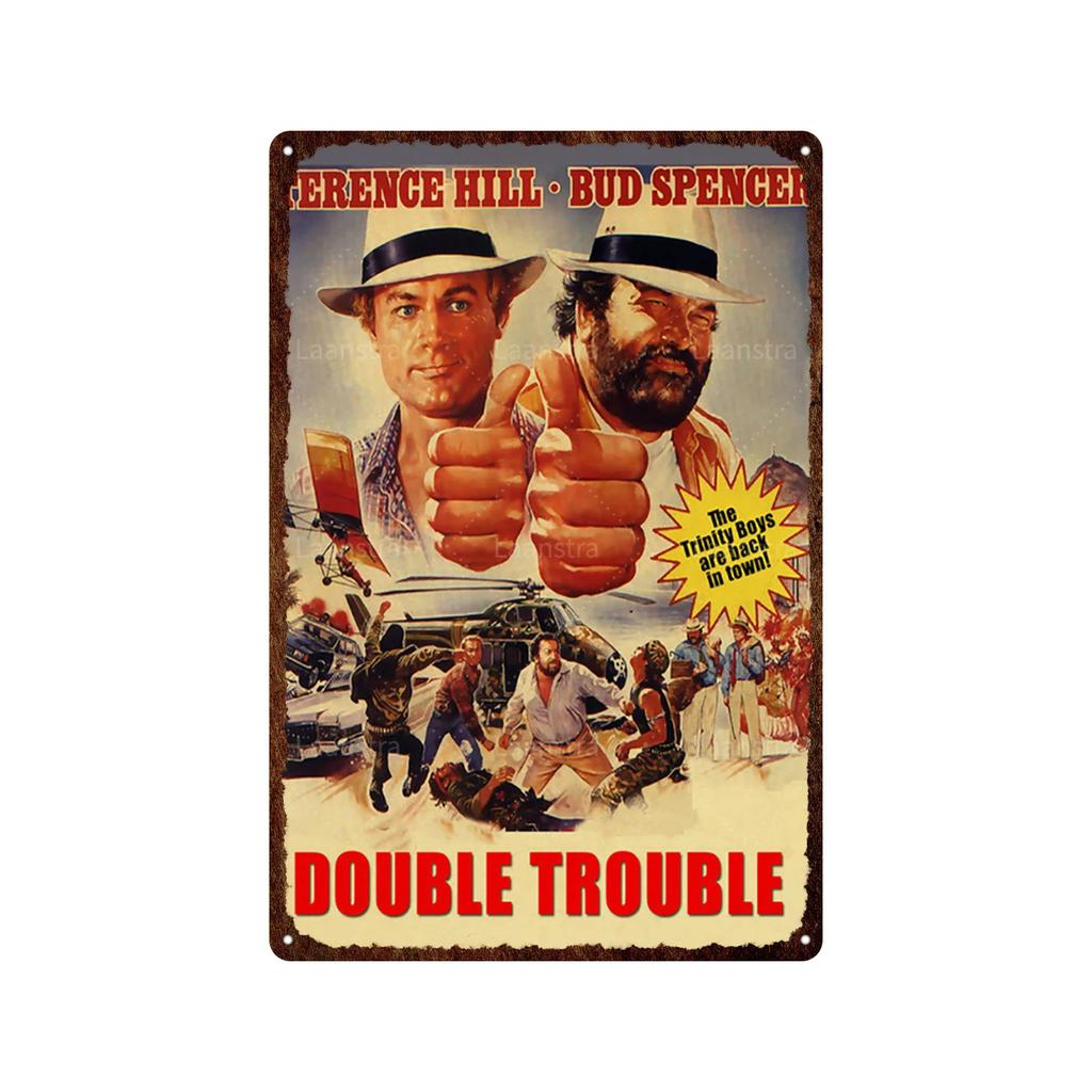 Various Classic Movie Posters Retro Metal Plaque Tin Sign Posters Living Room And Bar Interior Decoration Poster Painting