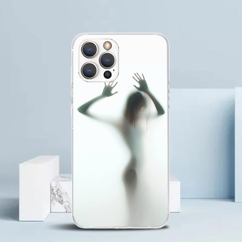 Woman Silhouettes Sexy Lady Girl Phone Case For IPhone 16 17 Air 16E 15 14 Plus 13 Mini 12 11 Pro Max 7 8 + SE 2020 Soft TPU Bac
