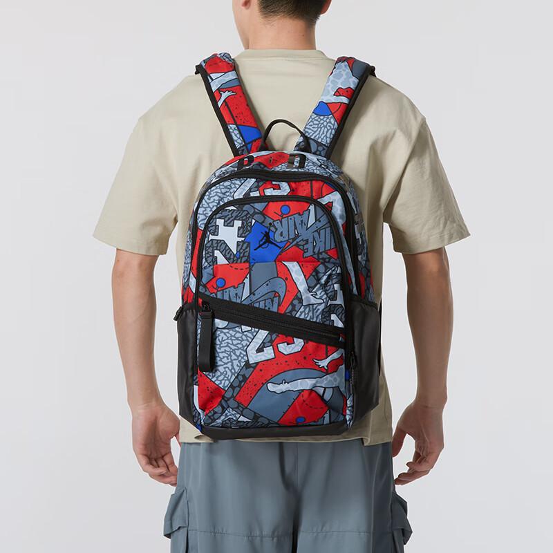 New Jordan Fabric Backpack Medium Size Unisex Multicolor JD2423002AD-002