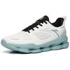 ANTA Men N-SLO Cushioning Breathable Running Shoes White Mint Green 112237720-1