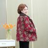 Madre Inverno Vestiti di Cotone Peluche Spesso Caldo Cappotto Imbottito Madre di Mezza Età Casual Parka Giacca Nonna Anziana