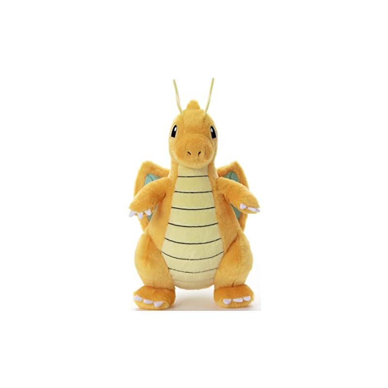 Takara Tomy Arts Pokemon I Choose You! Plush Dragonite, Approximately 27cm Tall