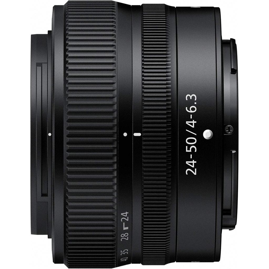 Nikon Standard-Zoomobjektiv NIKKOR ZZ-Bajonett, volle Größe kompatibel, 24–50 mm, 1:4–6,3 NZ24–50