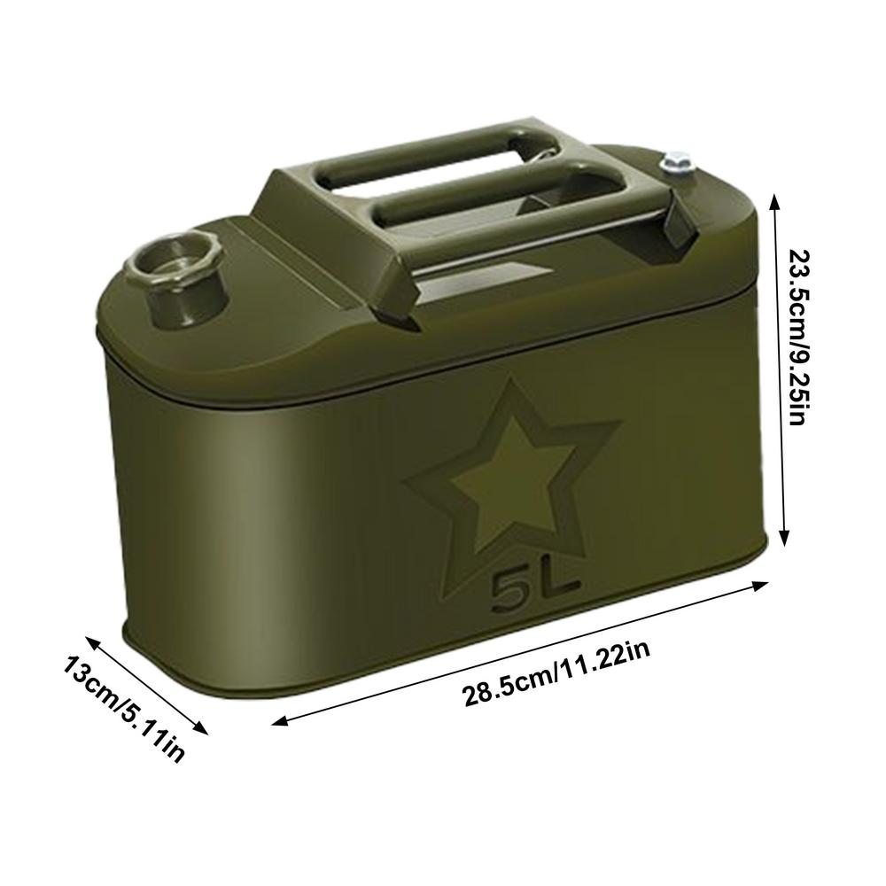 5/10L Oil Transfer Tanks Hydraulic Reservoir Oil Transfer Tanks Auto Metal Hydraulic Pump Unit Engine Coolant For Car Supplies