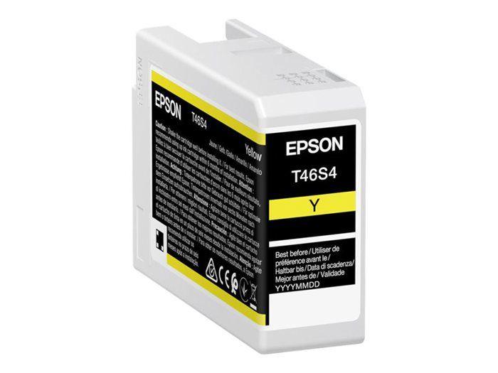 Cartouche D'encre - EPSON - T46S4 - Jaune - 26ml - UltraChrome - Original