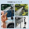 Mytrix Portable Shower for 8000mAh Electric Shower with Replacement Spray Folding Digital 5 Water Portable Shower for Balcony Watering Car Water Pet