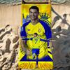 Super C-Cristiano Gwiazda R-Ronaldo-S CR7 Ręcznik Sportowy Szybkoschnący Sprzęt Turystyczny Kempingowy Odporny na Piasek Miękki Lekki Duży Ręcznik Plażowy