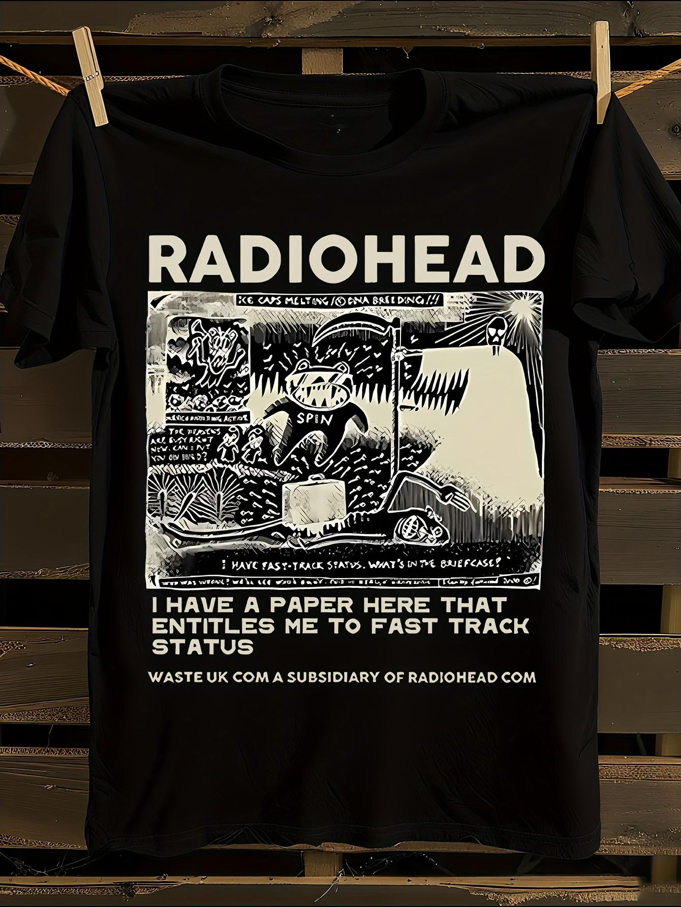 Radiohead Vintage Tshirt Vintage Graphic Tshirt S