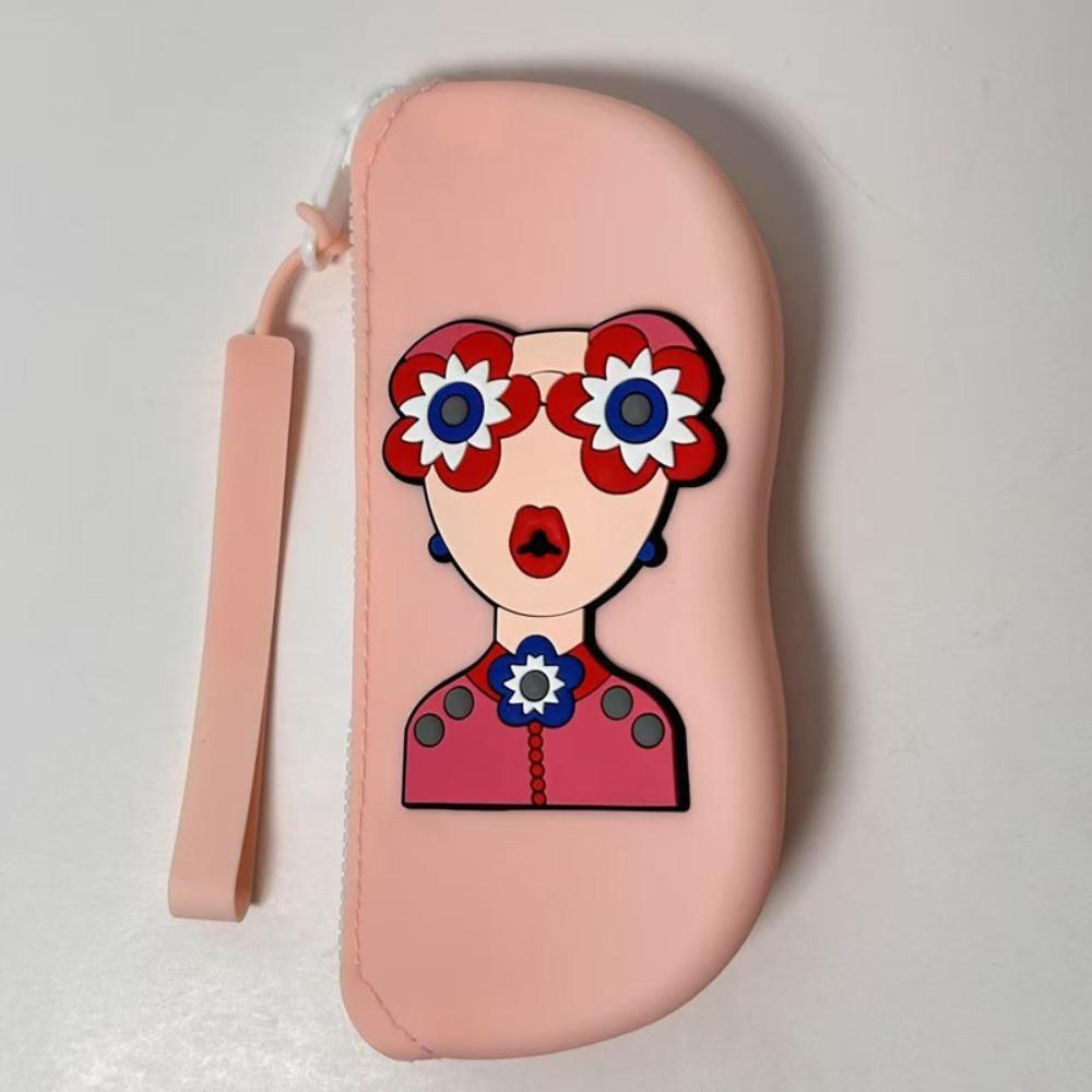 Silicone Glasses Bag Small Items Bags Waterproof Eyeglasses Box Dustproof Coin Purse Multifunctional Storage Bags