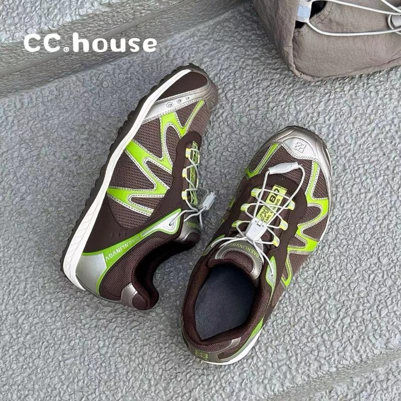 

Summer new fashion mesh breathable women s color matching flat bottom retro casual sports trend 40