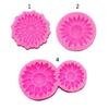 Sunflower Shape Silicone Mold Resin Car Air Outlet Aromatherapies Mold for Jewelry Making Home Decoration Mould