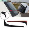 Gloss Black Rear Window Spoiler Side Wing Cover Trim For VW Golf MK7 2014-18