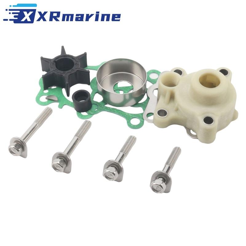 663-W0078-00 Water Pump Impeller Kit for Yamaha 2-Stroke 55HP C55 CV55 Outboard Motor 663-W0078-A0 18-3425 6H3-44352 чёрный