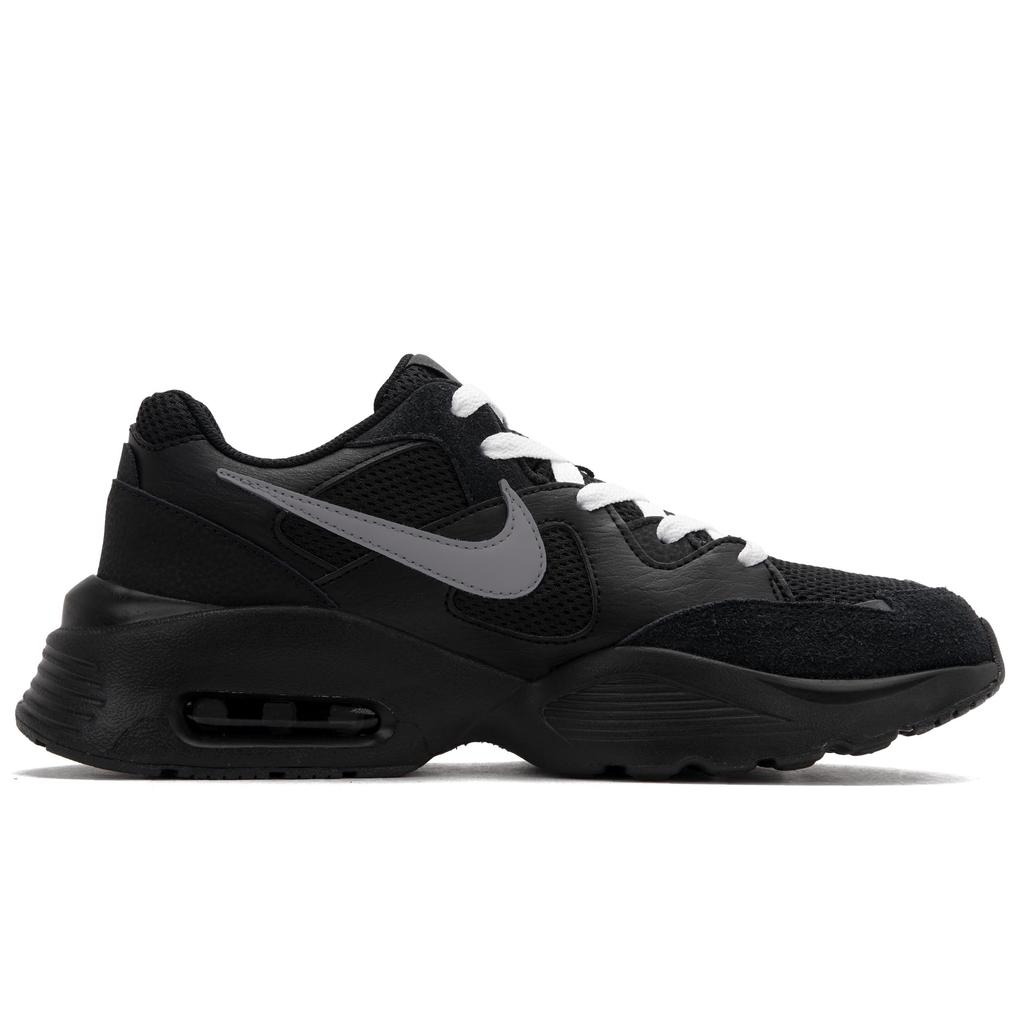 Nike Air Max Fusion Low top Running Shoes Men's Black White Gray CJ1670-001(Team62-AXX)