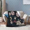 Hollow Knight Silksong Druckdecke für Männer Frauen Gemütlich Weich Überwurfdecken für Sofa 50x60 Zoll Mehrere Größen