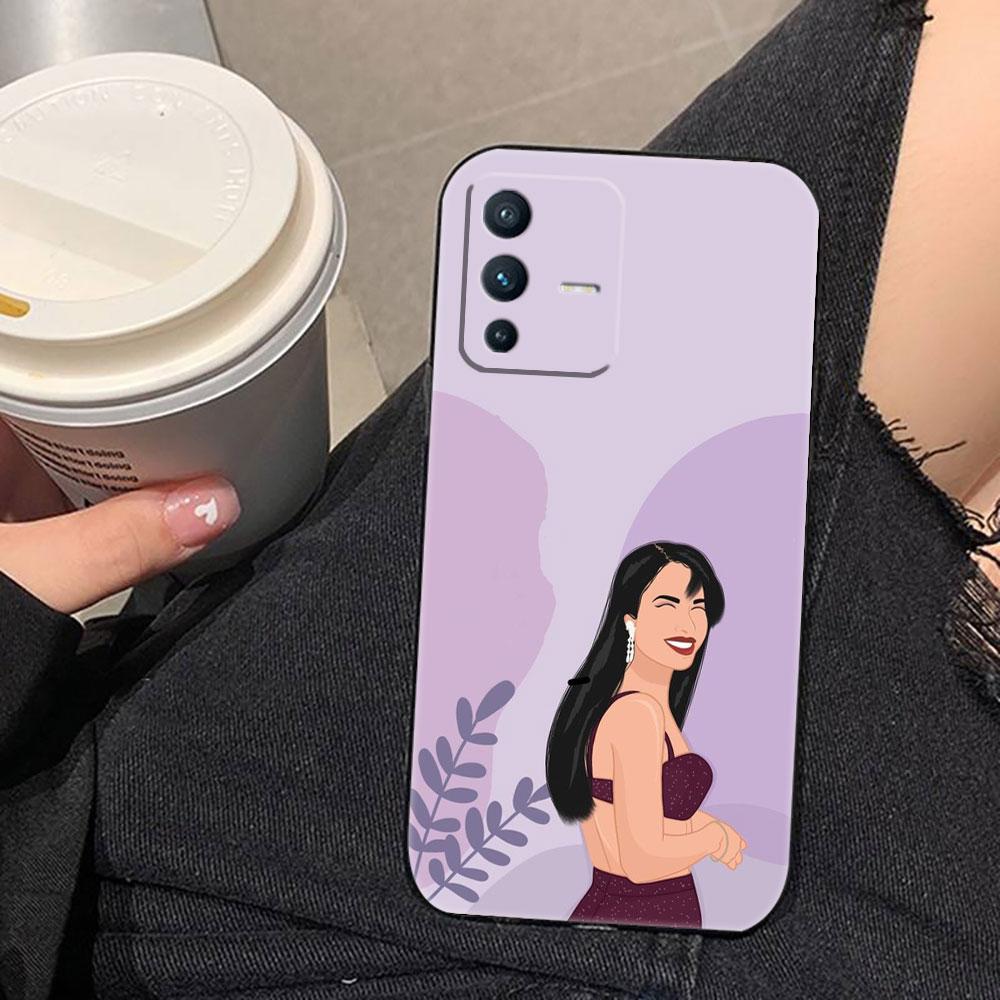 S-Selena Q-Quintanilla Cover Phone Case For VIVO S1 V17 V20 V21 V23 V23E V25 V25E V27 V27E V29 V29E V30 V30E V40 TPU Case Funda
