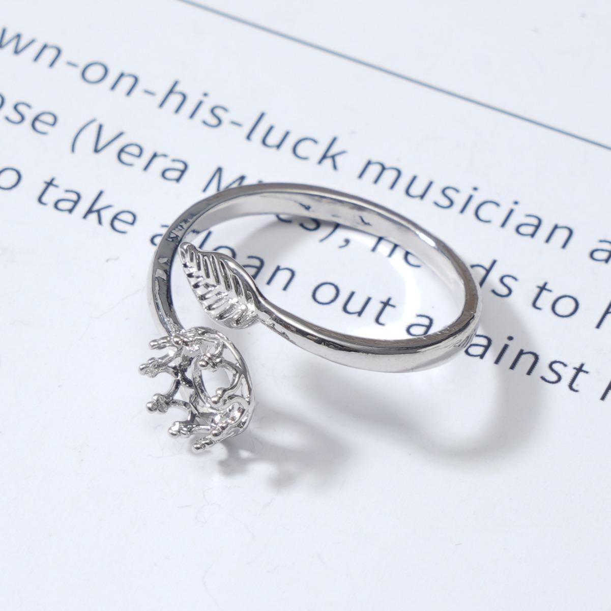 

Handmade Copper Ring with Interchangeable Stone - Ideal for Birthday, Valentine s Day, or Christmas Gifts срібний