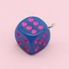 14mm Colorful Acrylic Dice Shaker Pendant Charm for DIY Jewelry