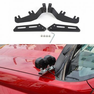 2PCS Light Brackets Hood Hinges Mount Bracket Kit for Chevrolet Colorado +