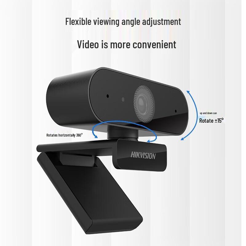 HIKVISION E15a 2K HD Webcam with Autofocus and Mic