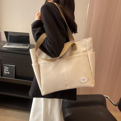 New Large-capacity Oxford Cloth Shoulder Bag for Business Travel Durable and Strong Tote Bag Lightweight Women's Handbag