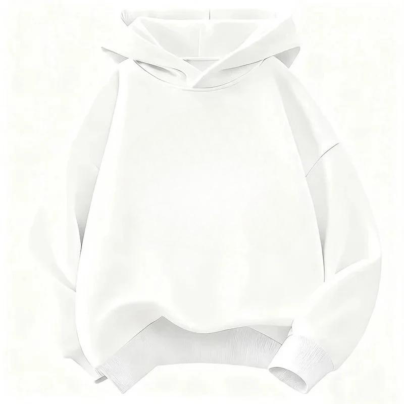 Klassischer Herbst-Winter Trendiger Bequemer Kinder-Kapuzenpullover. Frühlings-Kapuzenpullover für Jungen und Mädchen, lässig, einfarbig.