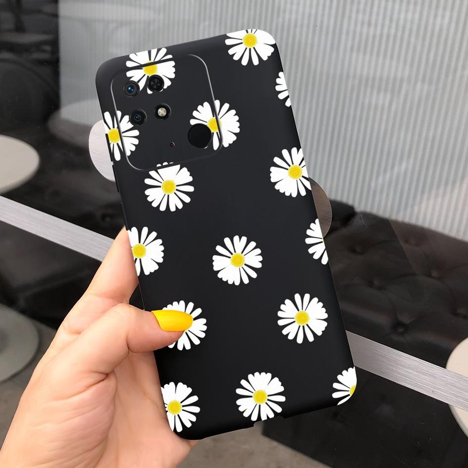 For Xiaomi Redmi 10C Phone Case New Popular Flower Painted TPU Cover For Xiaomi Redmi 10C 4G Bumper Redmi10C NFC 2022 Soft Funda
