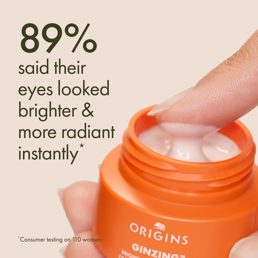 Origins Ginzing  Vitamin C Eye Cream 0.5 Oz 15 Ml Warm