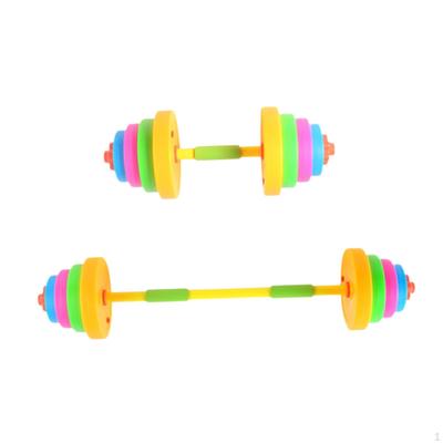 Kids Toys Dumbbell and Barbell Adjustable Weight Gym Fitness Strength Training Sensory