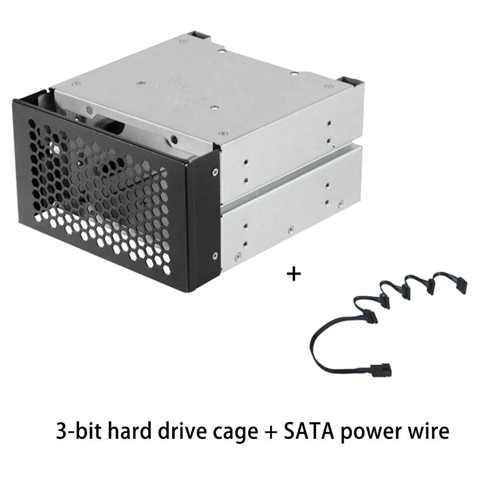 Chassis Optical Drive Bit Hard Disk Expansion Rack 3-in-1 Hard Drive Cage