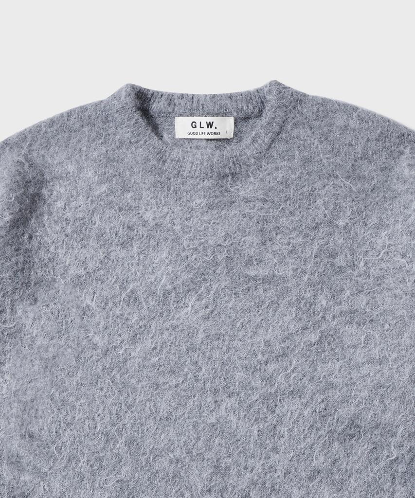 GLW Oversized Brushed Knit Grey