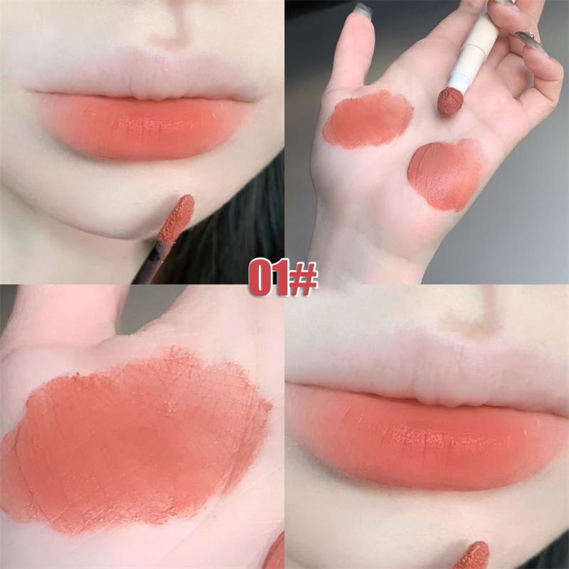 

Lovely Color Air Lip Glaze Matte Air Cushion Lip Cream Lip Powder Cream Женская чистая натуральная косметика для губ 01#