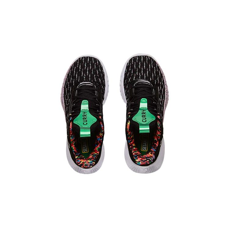 (GS) Under Armour X Sesame Street Curry 9 'Street Pack - Count It' Kids' 3024249-002