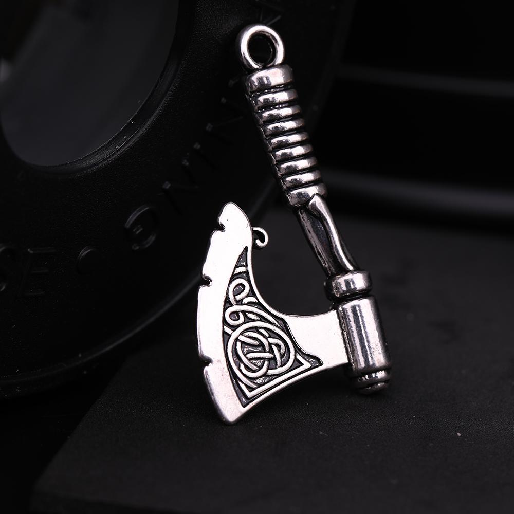 Slavic Axe Pendants Amulet Men Religious Celtics Knot Charms DIY Accessories for Jewelry Necklace Bracelet Making