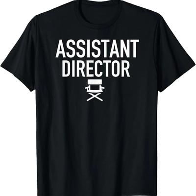 Assistente de Diretor para Cineastas, Donos de Empresa Camiseta