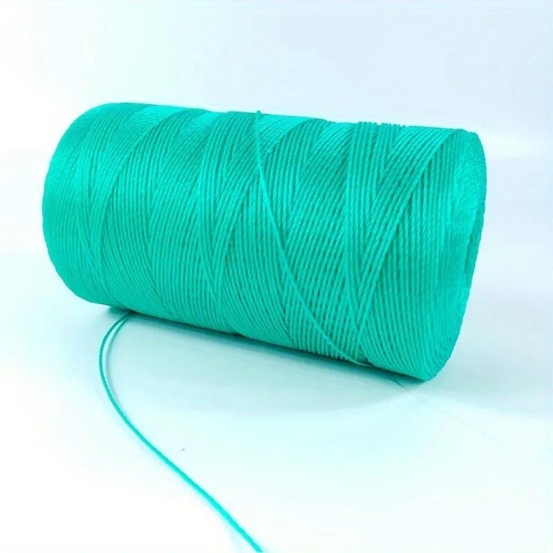 1roll of 200 Meters Reen Gardening Twine Multi-Purpose Binding Cord with Reinforced Braiding Technology