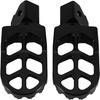 CRF50 Foot Pegs,CRF 50 Footpegs 2025 2024-2013 Dirt Pit Bike,CNC Aluminum AlloyMotorcycle,Wider Platform,Black