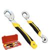 Arrizo Adjustable Multi-Purpose Wrench Set: Self-Tightening Pipe Clamp and Multi-Function Fast Pipe Wrench