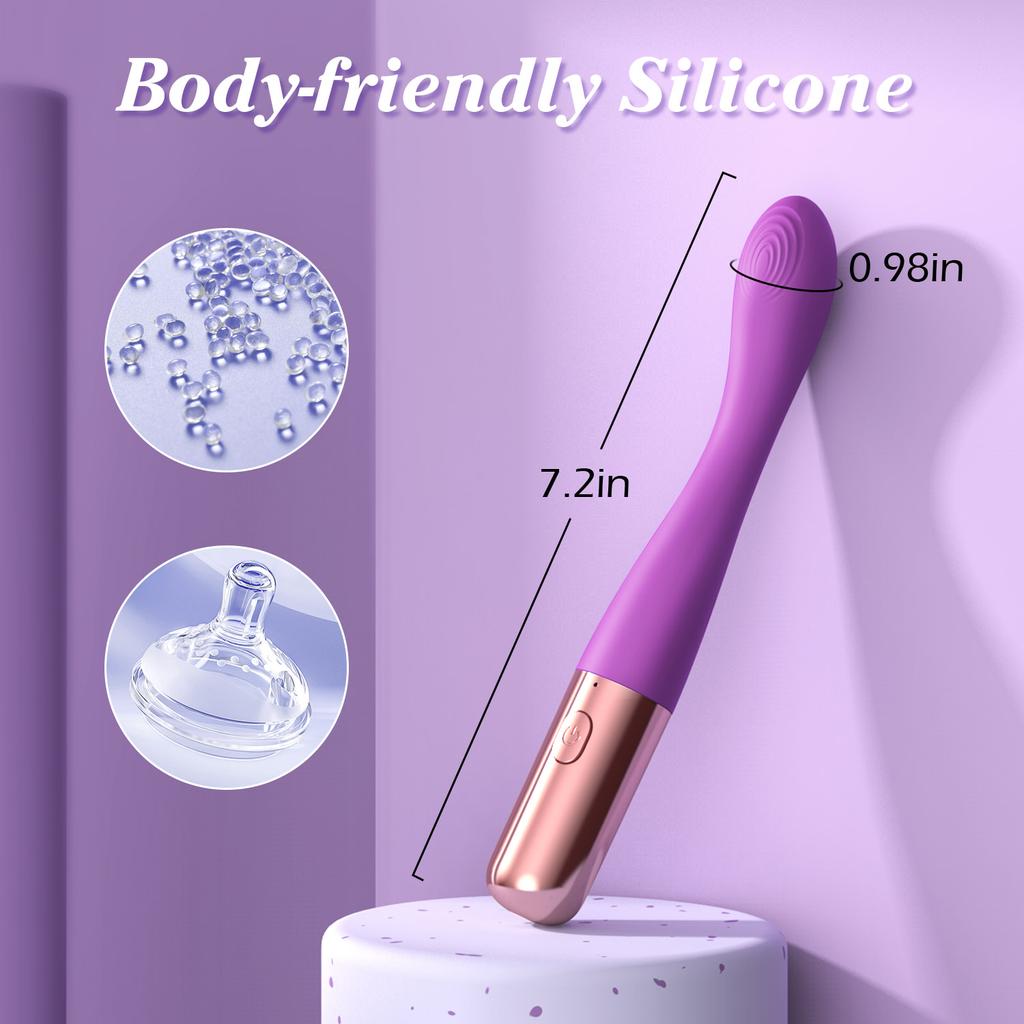 G Spot Vibrator Soft Silicone Vagina Clitoris Stimulator Female Masturbation Nipple Massager Adult Sex Toys for Women