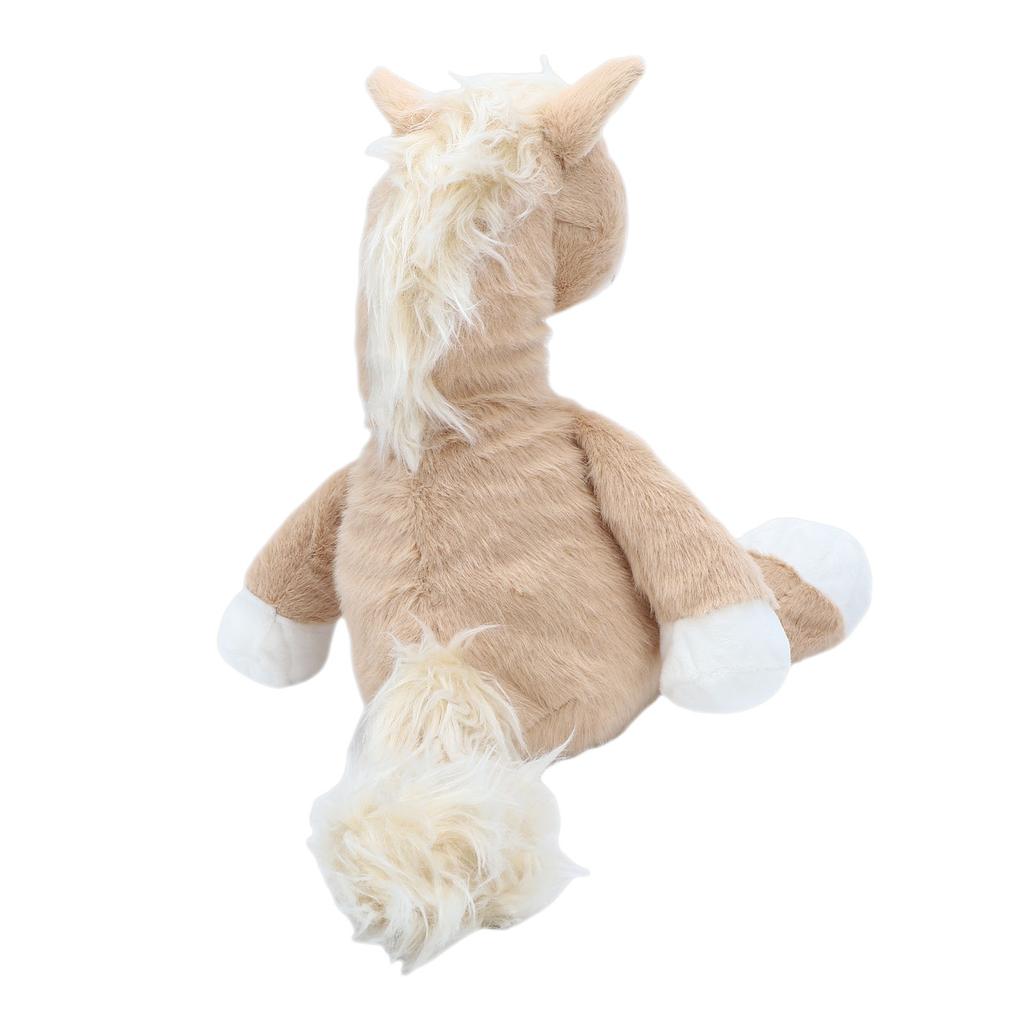 Horse Plush Stuffed Soft Realistic Animal Horse Plush Toy Auspicious Home Decor 11.02 Inch