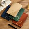 A5 2025 Planner Notebooks 400pages Diary Writing Pads 2025 English Agenda  Office School Supplies